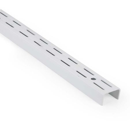 Pilar ranurado doble Blanco 32 cm Ducasse