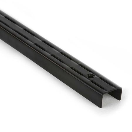 Pilar ranurado doble Negro 64 cm Ducasse