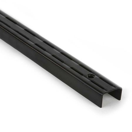 Pilar ranurado doble Negro 96 cm Ducasse