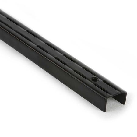 Pilar ranurado doble Negro 192 cm Ducasse