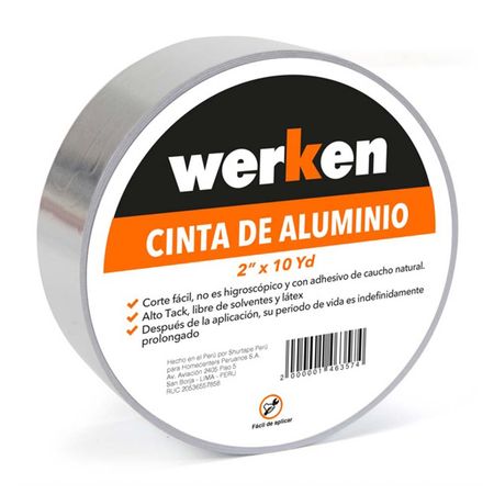 Cinta aluminio Werken 2