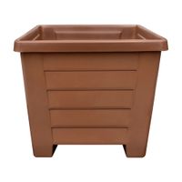Macetero Madeira Glam Cuadrado Grande Pica 39x39x34cm