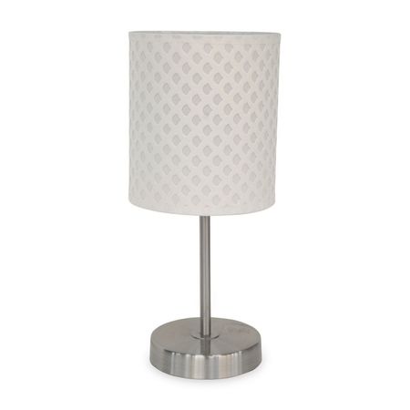 Lámpara de Mesa Clásica Orange Gia Blanca 1 Luz E27 60W