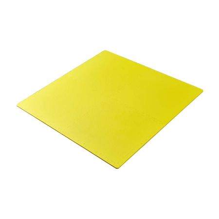 Piso Microporoso Orange Amarillo 4 Piezas