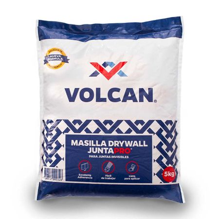 Masilla Drywall Bolsa 5kg Juntapro Volcan
