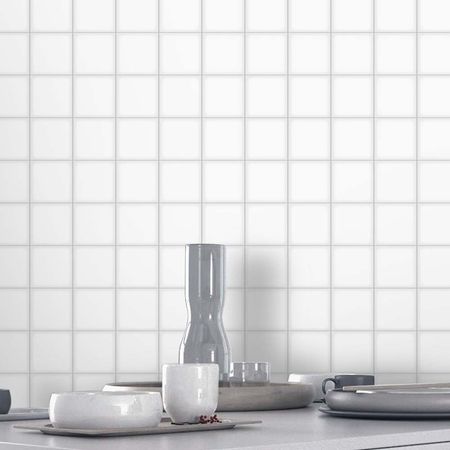 Azulejo Isea Bianco 15x15 Kantu