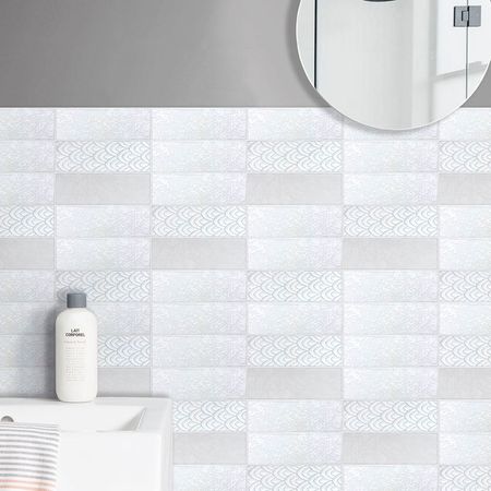 Pack Bricks Bianco 3 unidades 15x5 Kantu