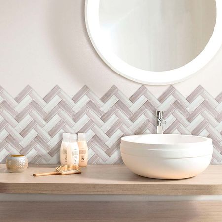 Pack de 3 Listelos de Cerámica Bricks Cimone 15x5 cm Kantu