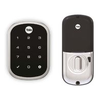 Cerradura Digital Yale Modelo YRD256 Acero Negro