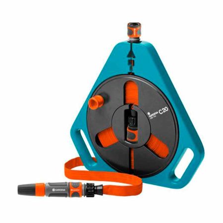 Carrete manguera plana Roll-fix 12mm 15m Gardena