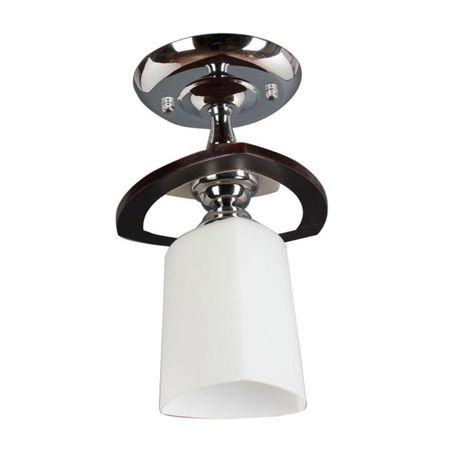 Lámpara Colgante Orange Talia 1 Luz Blanco/Cromo