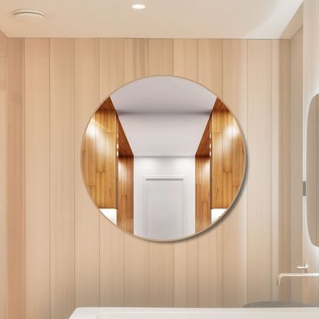 Espejo Cloe dorado Zaga