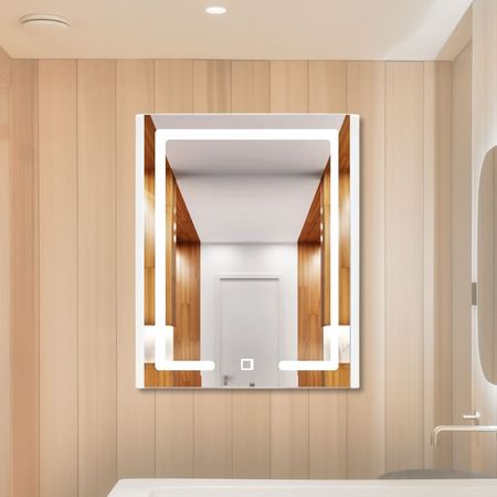 Espejo led Yaren blanco Zaga