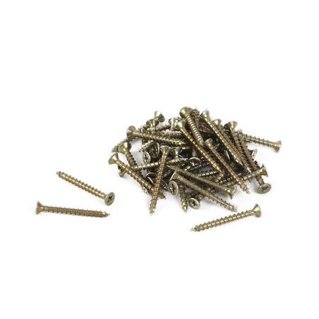 Tornillo Bicromatado 4x40 mm x 50 unidades Spax-S