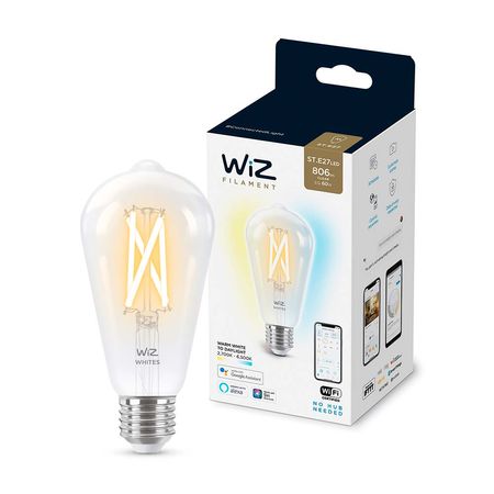 Foco led Wiz filamento smart St64