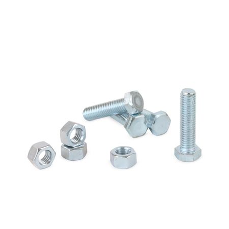 Perno hexagonal + Tuerca CG2 1/2