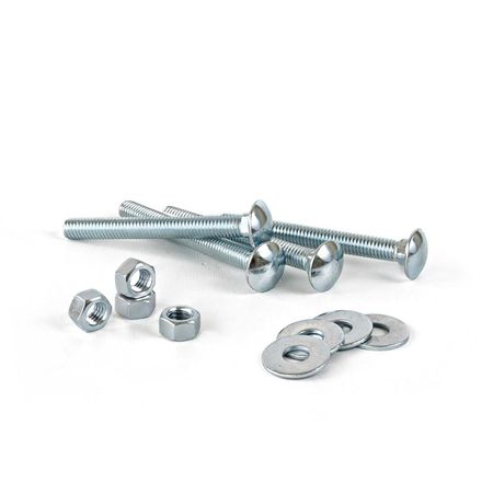 Perno Coche + Tuercas + Arandelas 3/8x3 1/2