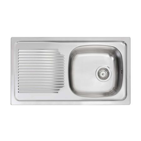 Lavaplatos para Sobreponer Cubeta con Escurridor Teka