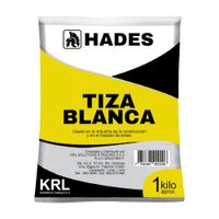 Tiza blanca 1kg Hades