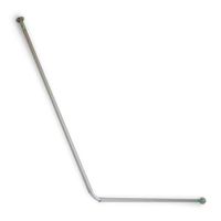 Tubo de Ducha Aluminio Ajustable Thermicloset Plata 1.20x120cm