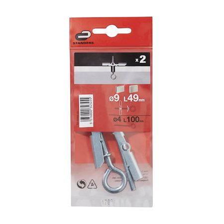 Armella 9x49mm x 2 unidades Standers