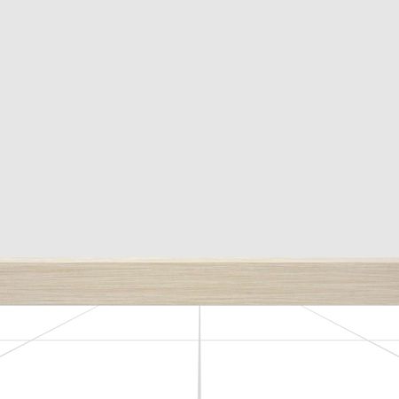 Zócalo Porcelanato esmaltado Line Stone 7.3x60 cm Kantu