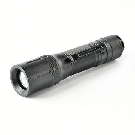 Linterna Aluminio Werken 14cm Negro con 4 Funciones de Luminosidad