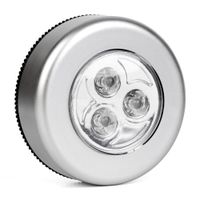 Luz de Toque Werken de 3 Luces sin Pilas Plata