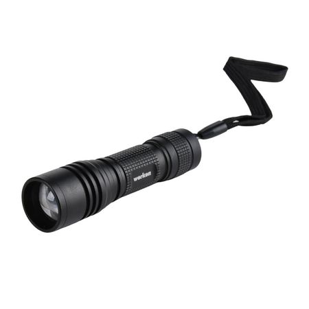 Linterna Aluminio Werken 10cm Negro sin Pila