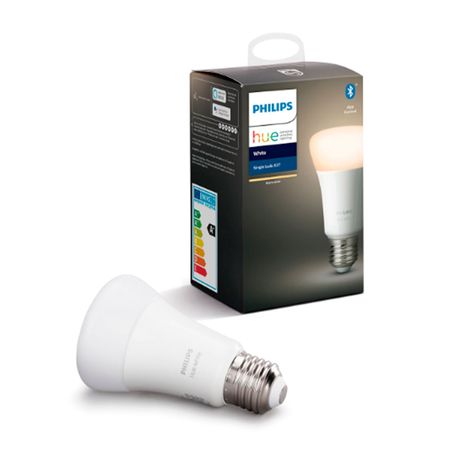 Foco inteligente hue luz calida bt e27 9w bt philips