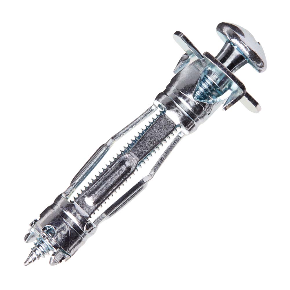 Tornillo + tarugo autoperforante 8x46mm x 10und Standers