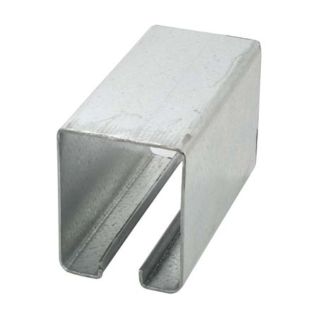 Riel U-200 Galvanizado 3 metros Plata Ducasse