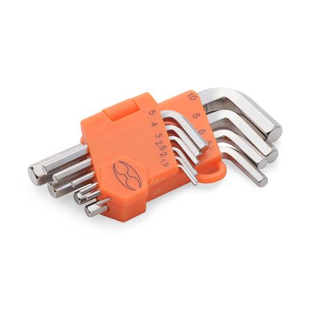 Juego de llaves Allen Standard x10 piezas Truper
