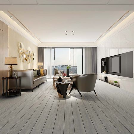Piso Gress Porcelánico Madrid Grey 20x120cm 1.44m2 Klipen