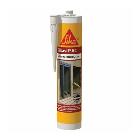 Silicona Sikasil AC Blanco 280 ml Sika