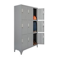 Locker metálico Mk3-03-9 puerta portacandado Maletek