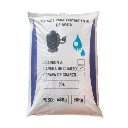 Cuarzo 1/32 40kg en saco Quimicos Goicochea