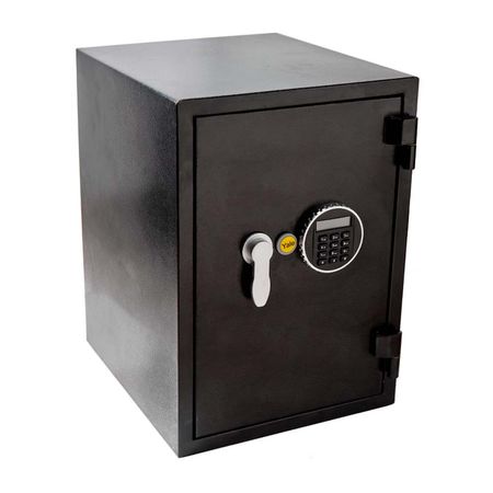 Caja Fuerte Yale Cortafuego Acero Negro