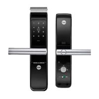 Cerradura Digital Yale Modelo YMF30A Acero Negro