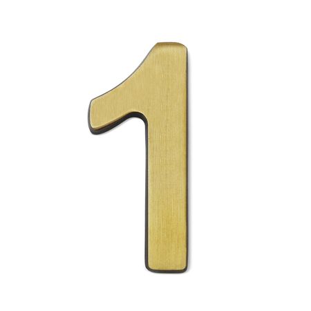 Número 1 de bronce Infafiza