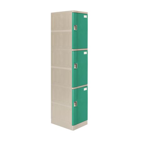 Locker Abs Lp103 Llave doble pin Verde Maletek