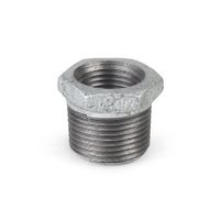 Bushing de Fierro Galvanizado  3/4""' x 1/2"" Agua FyC Werken