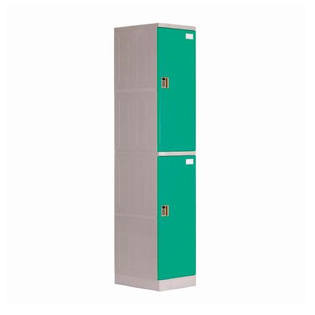 Casillero Maletek Locker Abs LP102 Clave 4 dígitos Verde