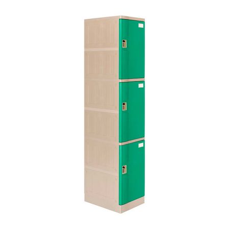Locker Abs Lp103 Clave 4 dígitos Verde Maletek