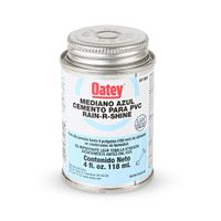 Pegamento para Pvc 4 Oz 118Ml Mdio Rain Azul Oatey