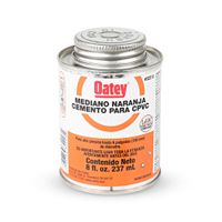 Pegamento para Cpvc 8 Oz 237Ml Medio Naranja Oatey