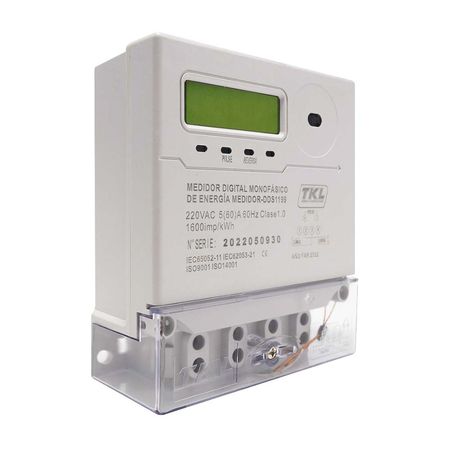 Medidor digital monofásico 60hz Tkl