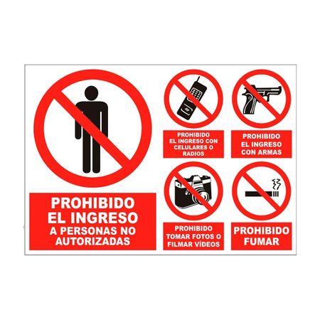 Cartel múltiple de obras Modelo 7 100x70cm