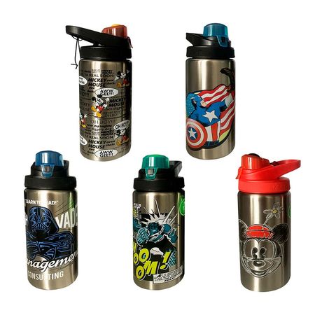 Botella de Acero Inoxidable Disney Mango Plata
