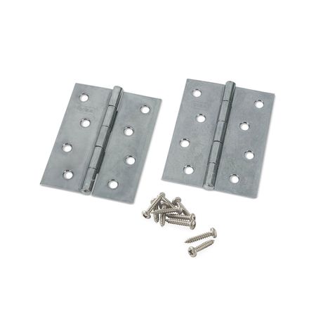 Bisagra con remache Acero Zincada 4